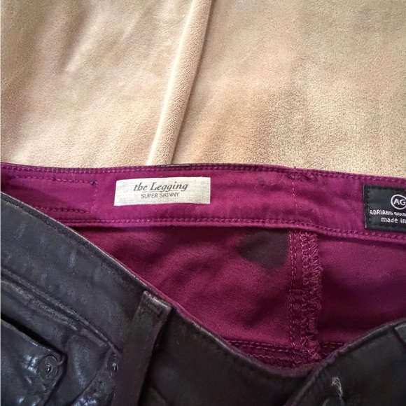 AG Adriano Goldschmied Black Leggings Jeans 28 - Picture 3 of 5